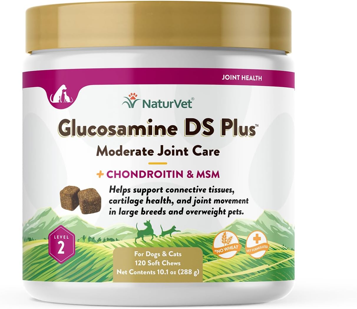 Glucosamine Level 2 (120 Count) | NaturVet