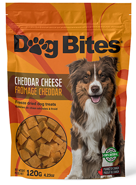 Freeze Dried Cheddar Cheese (120g) | Dog Bites