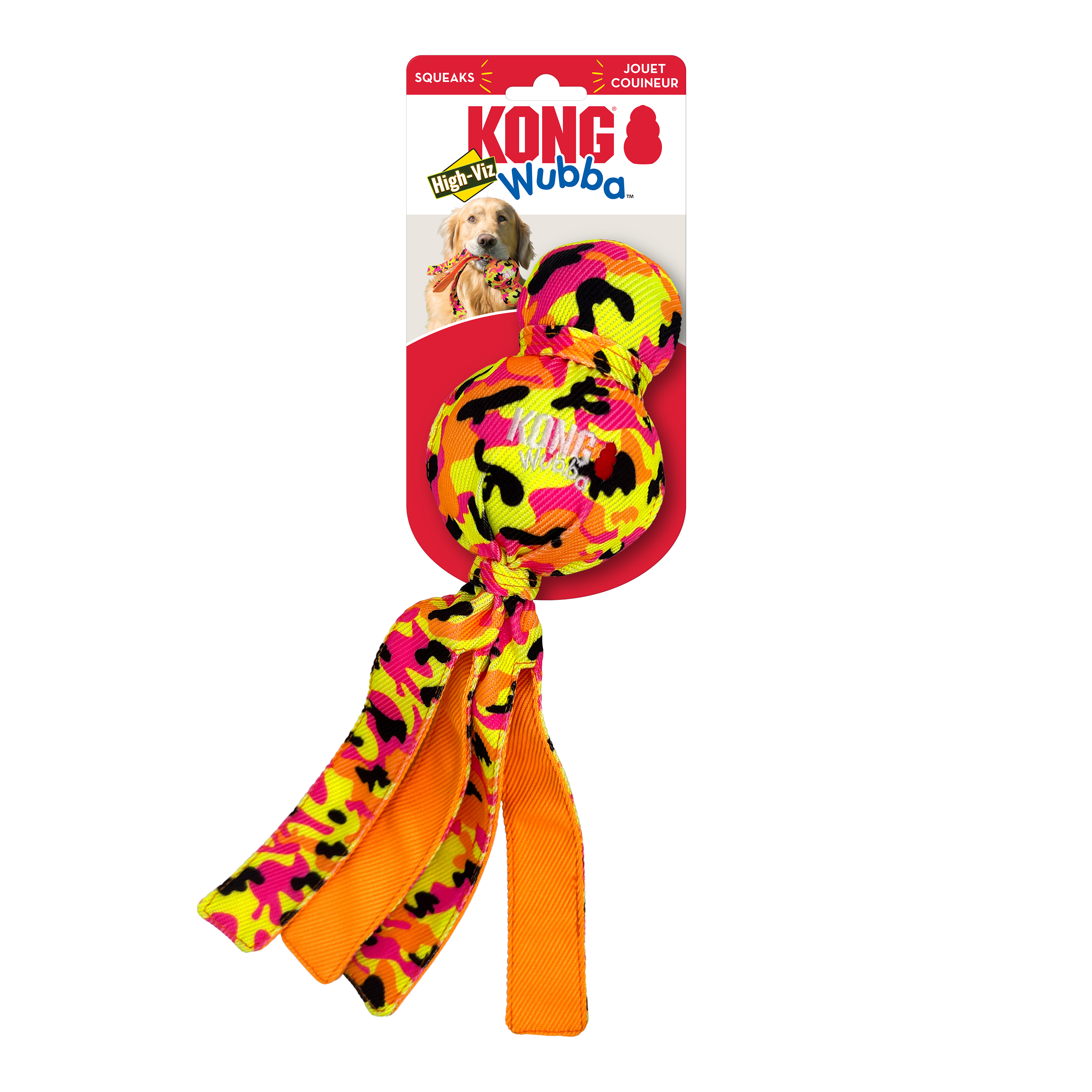 Wubba High-Viz Dog Toy (Large) | KONG