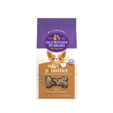 Oven Baked Dog Biscuits (P-Nuttier, 5oz) | Old Mother Hubbard