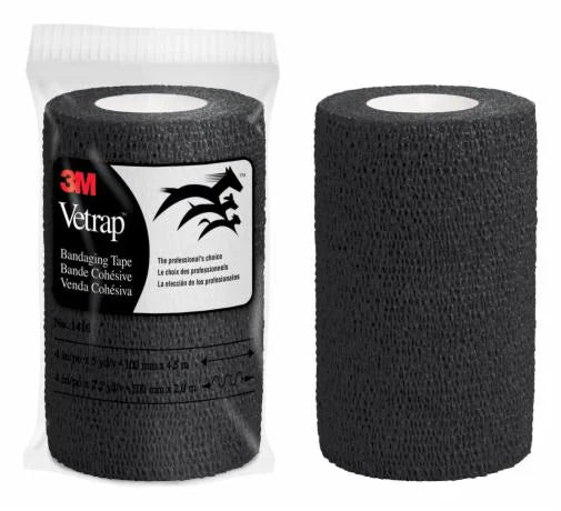 Vetrap (Black, 4" x 5 yards) | 3M