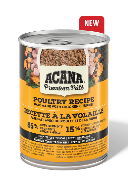 Premium Pâté Canned Dog Food (Poultry) | Acana