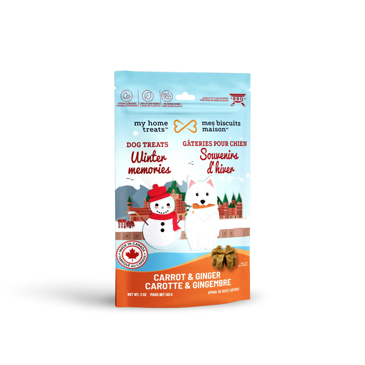 Carrot & Ginger Dog Treats | My Home Treats