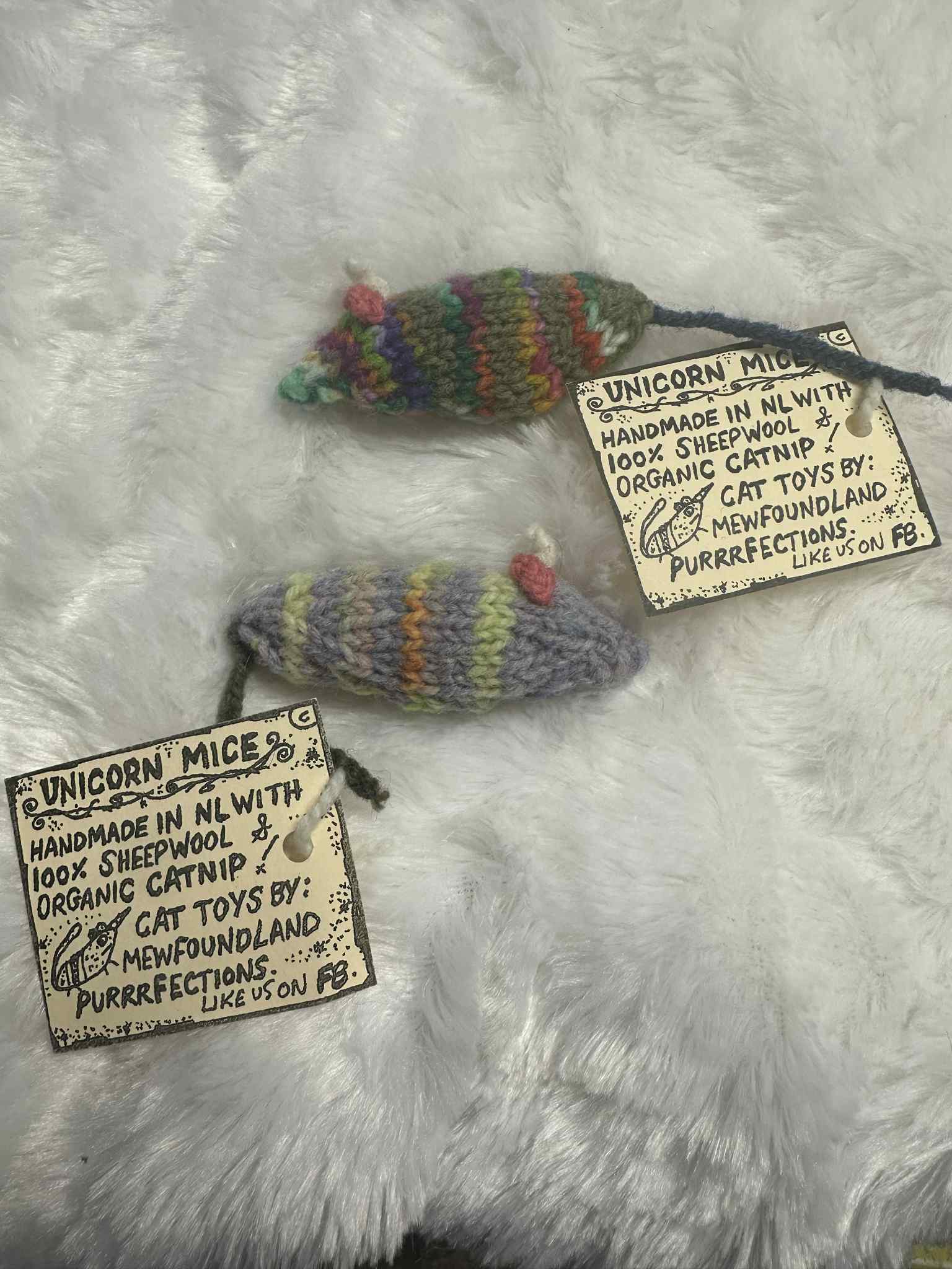 Handmade Unicorn Mouse | Mewfoundland Purrrfections
