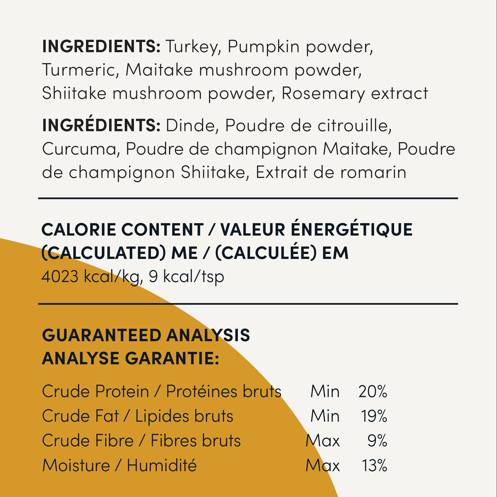 Turkey+Superfood Sprinkles | Crumps