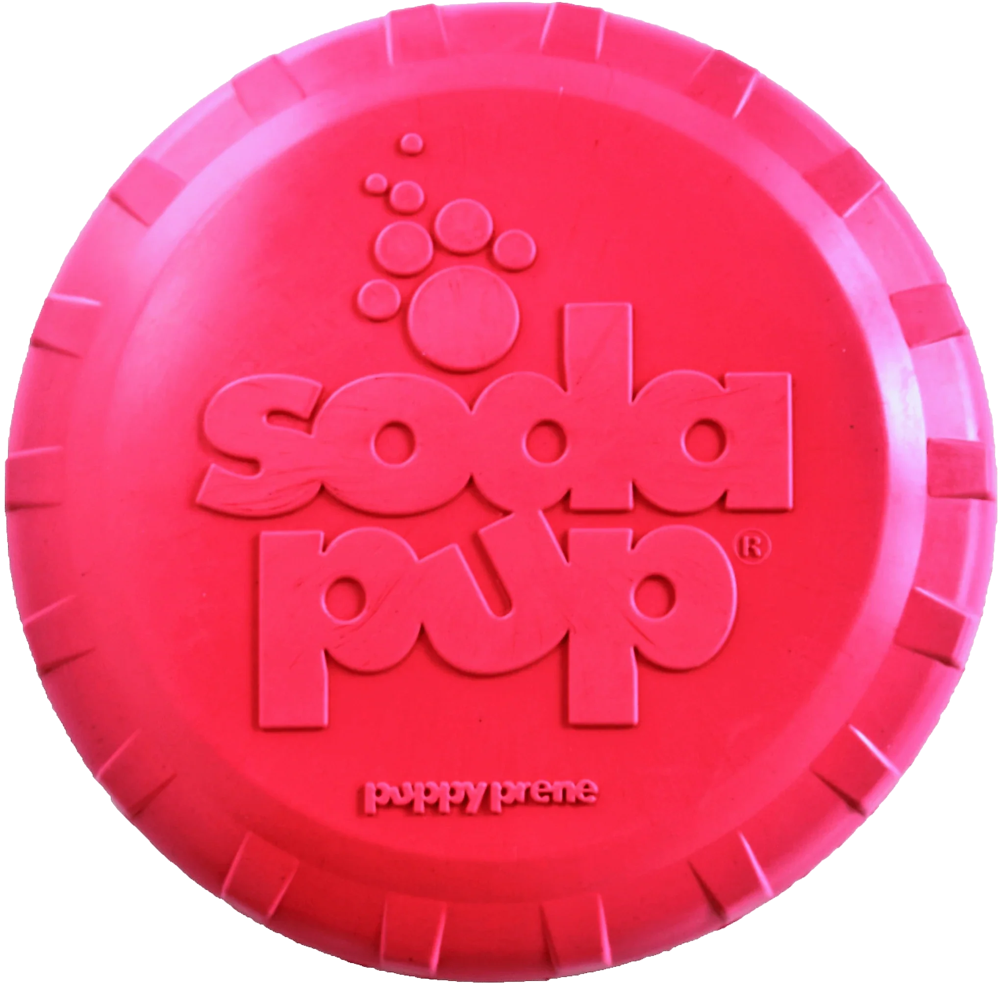 Puppy Bottle Cap Flyer (Pink) | SodaPup