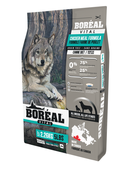 Vital All Breed Chicken Meal Formula For Dogs (Grain Free) | BORÉAL