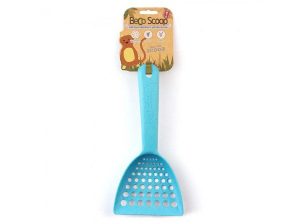 Bamboo Litter Scoop Blue Beco Danny s Paw Prints