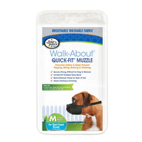 Walk-About Quick Fit Muzzle (Medium, Short Snout Breeds) | Four Paws