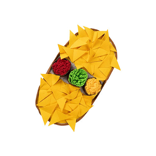 Cheesy Nachos Snuffle Mat | PawzNDogz