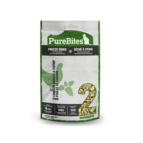 Chicken Breast & Catnip Freeze-Dried Cat Treats (37g) | PureBites
