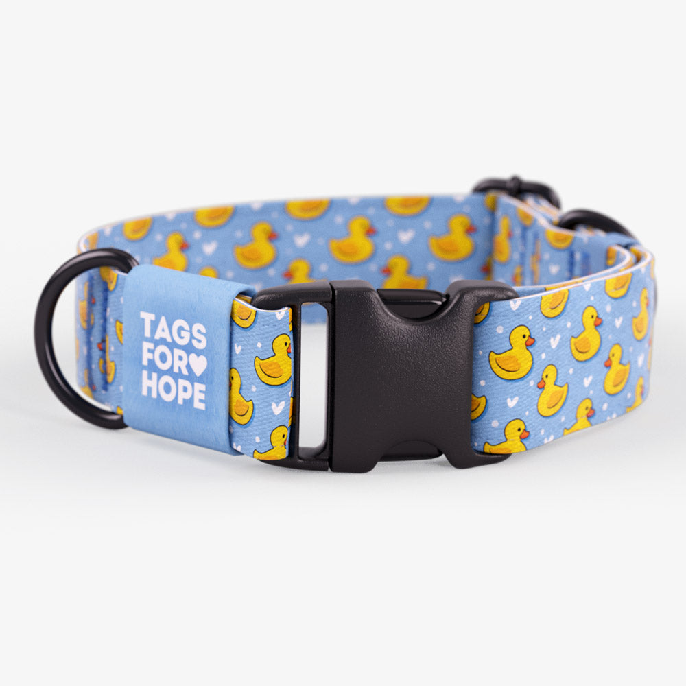 Little Duckies Collar (Blue) | Tags For Hope