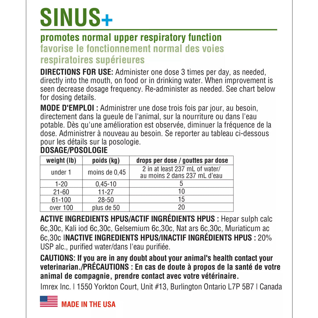 Sinus+ | HomeoPet