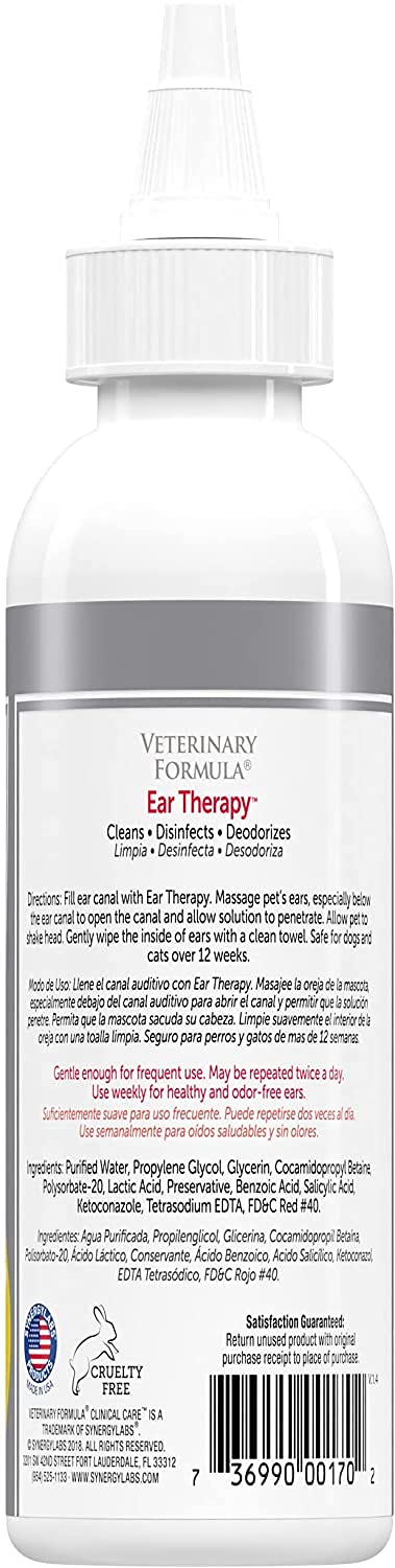 Ear Therapy (Dogs & Cats) | Veterinary Formula