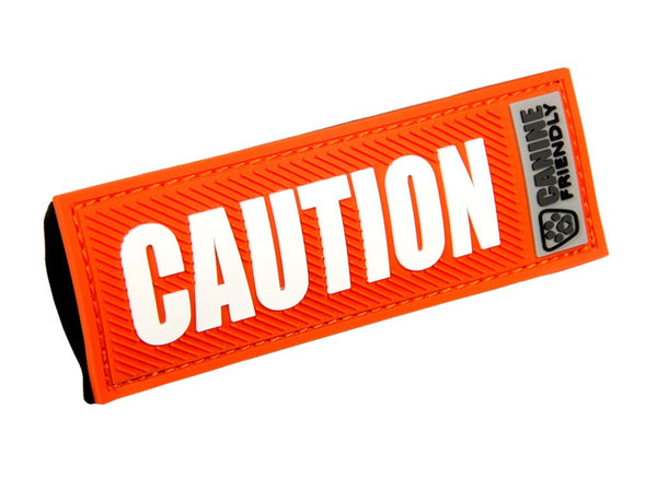 Bark Notes Collar/Leash Cover (CAUTION, 1") | RC Pets