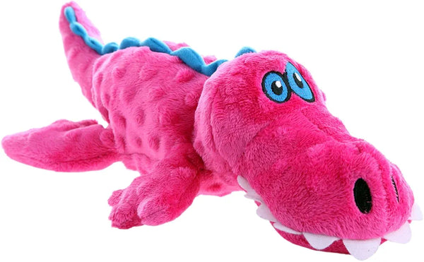 Pink Gator Dog Toy (Large) | goDog