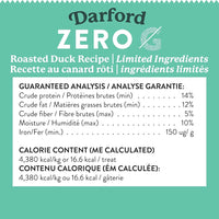 Zero/G Roasted Duck Dog Treats | Darford