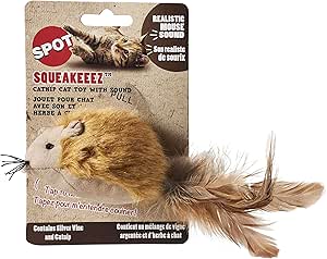 Squeakeeez Cat Toy With Sound | Spot