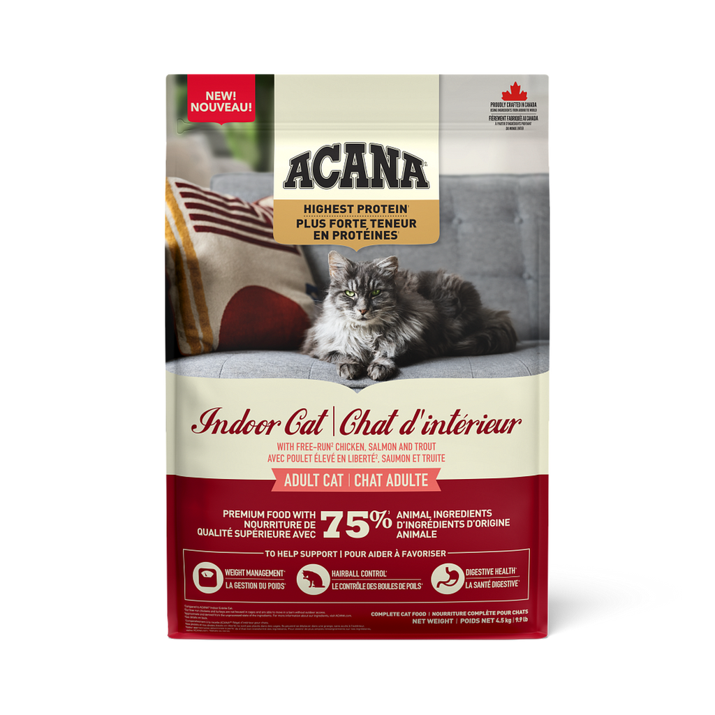Highest Protein, Grain-Free Indoor Cat Recipe | Acana