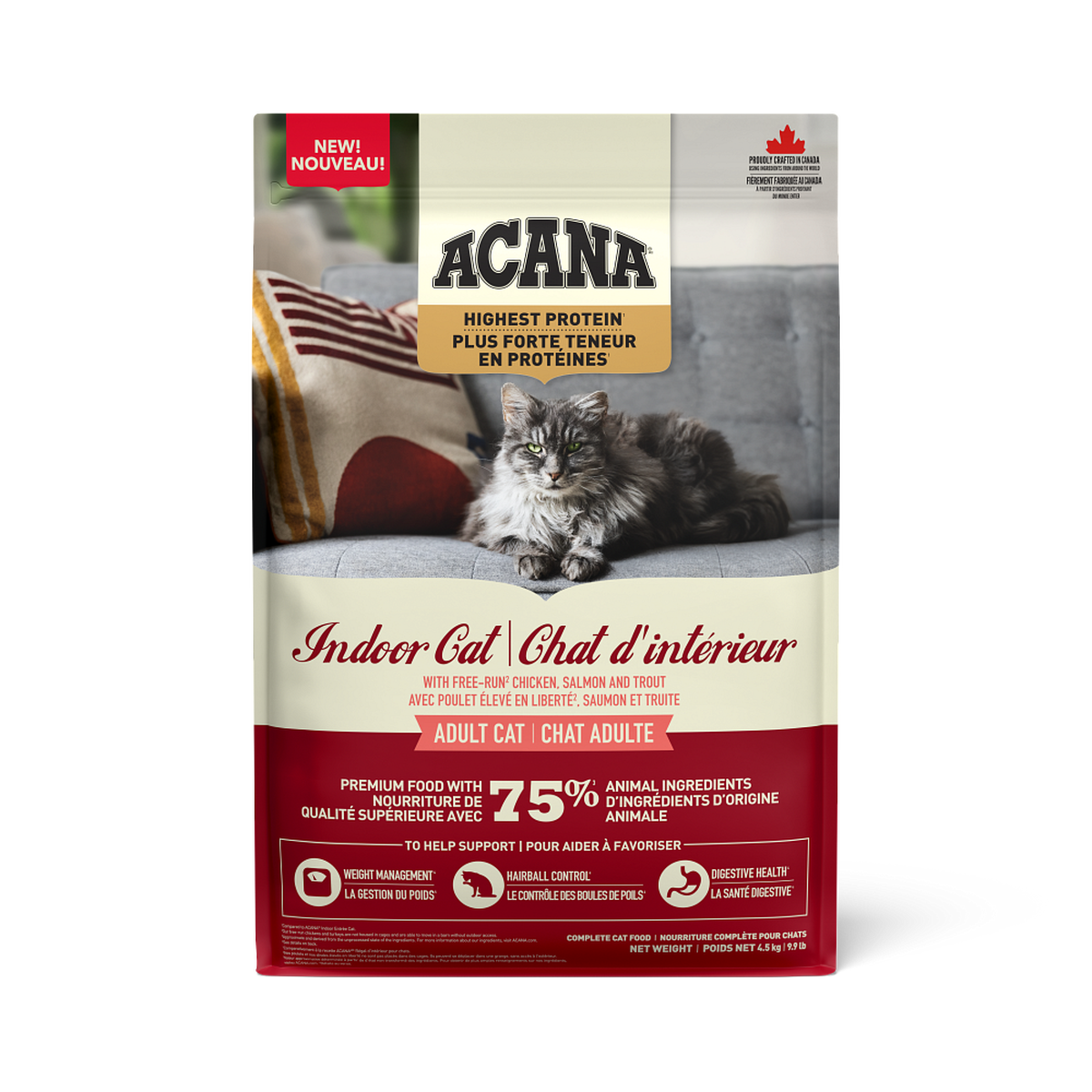 Highest Protein, Grain-Free Indoor Cat Recipe | Acana
