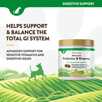 Advanced Probiotics & Enzymes (Dogs, 120 Count) | NaturVet