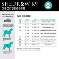 Vail Dog Coat (Fushia & Pine, Small/Medium) | Shedrow K9