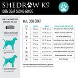 Vail Dog Coat (Black & Pine) | Shedrow K9