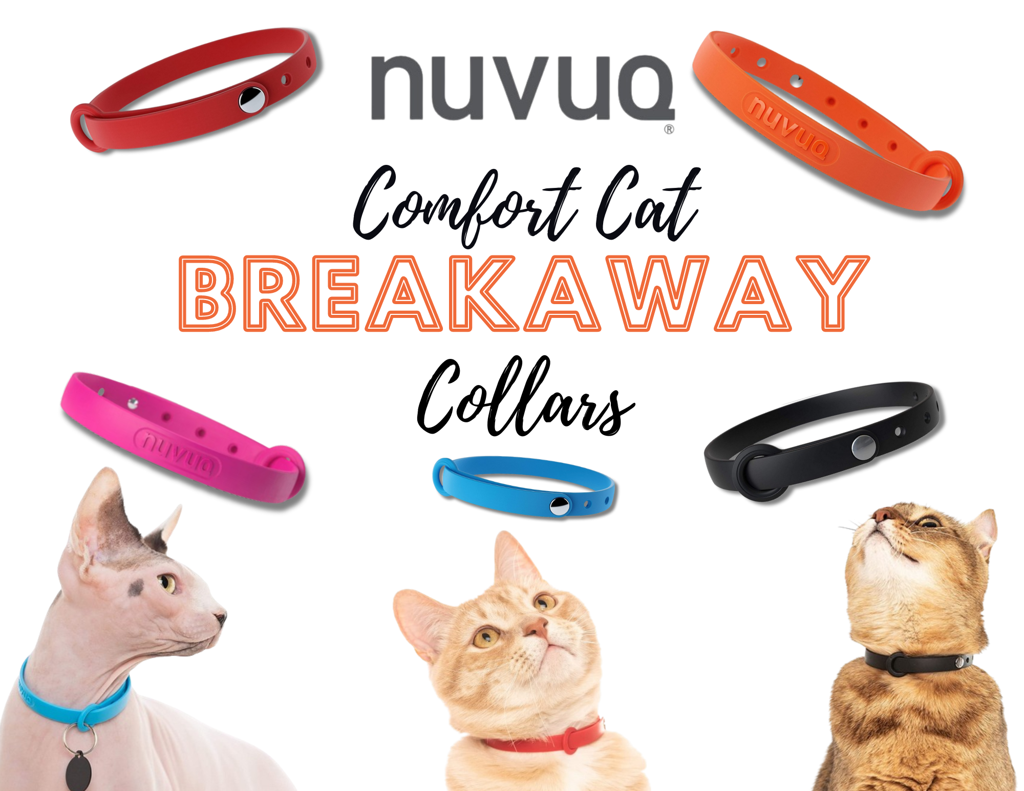 Comfort Cat Breakaway Collars | NUVUQ