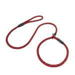 Rope Slip Lead (Red) | Brookbrand Pets