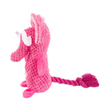 Elephant Toy With Rope (Pink) | Brookbrand Pets