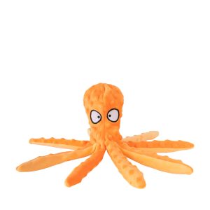 Crunchy Octopus Dog Toy (Assorted Colours) | Brookbrand Pets
