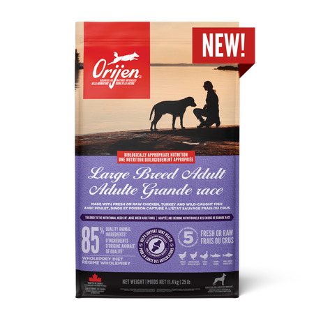 Large Breed Adult Dog Food (25lbs) | Orijen