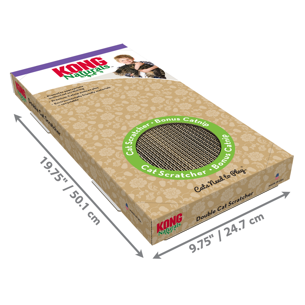 Naturals Cat Scratcher (Double) KONG