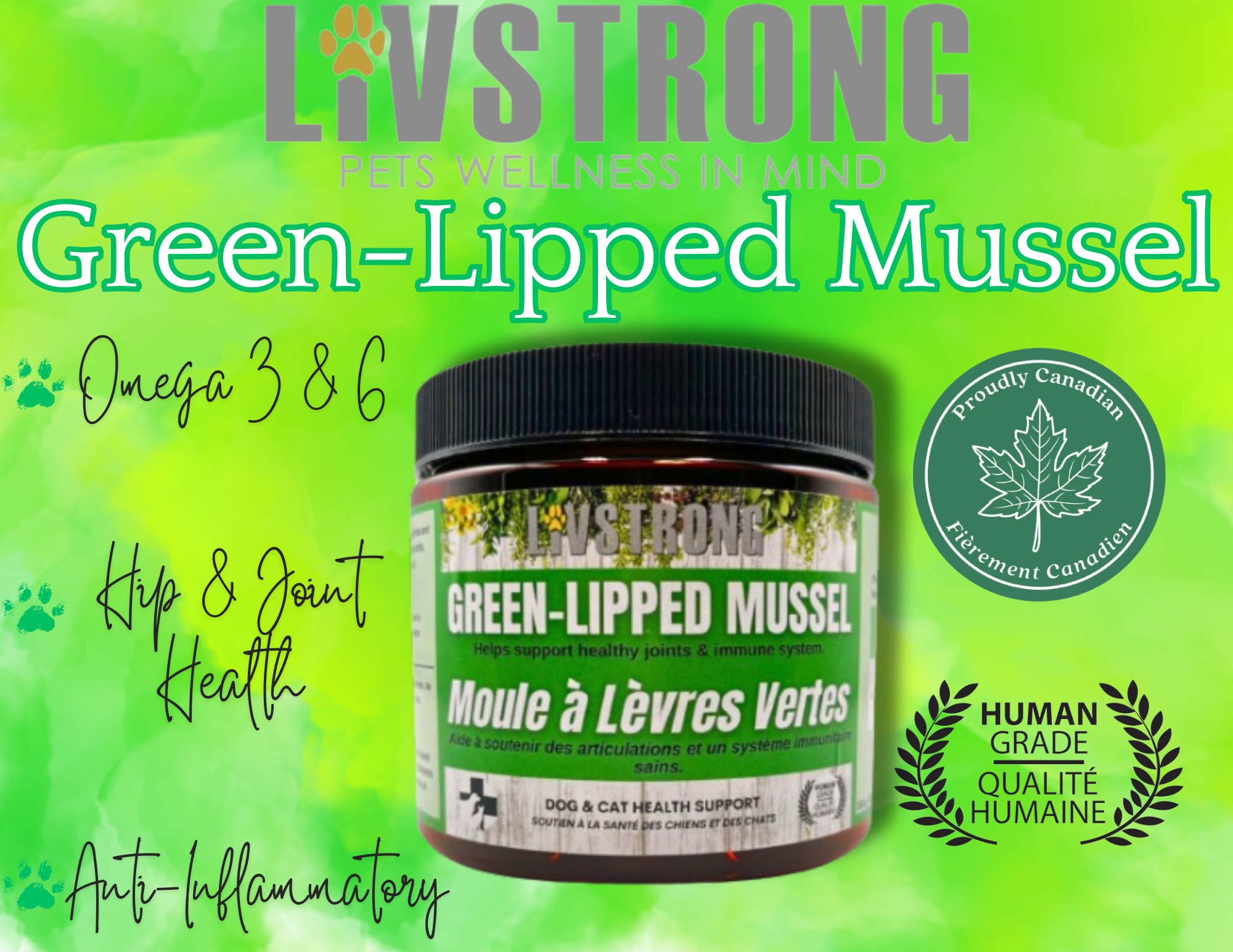Green Lipped Mussel+ (150g) | Blends For Life