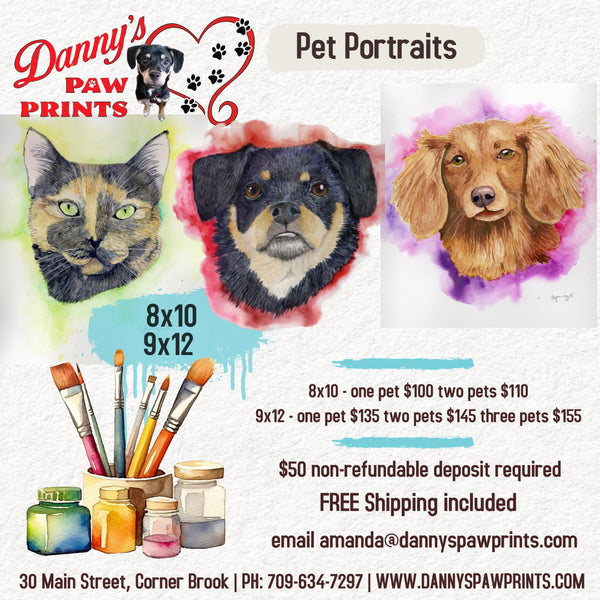 Pet Portrait Deposit
