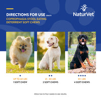 Coprophagia Stool Eating Deterrent Soft Chews (70ct) | NaturVet