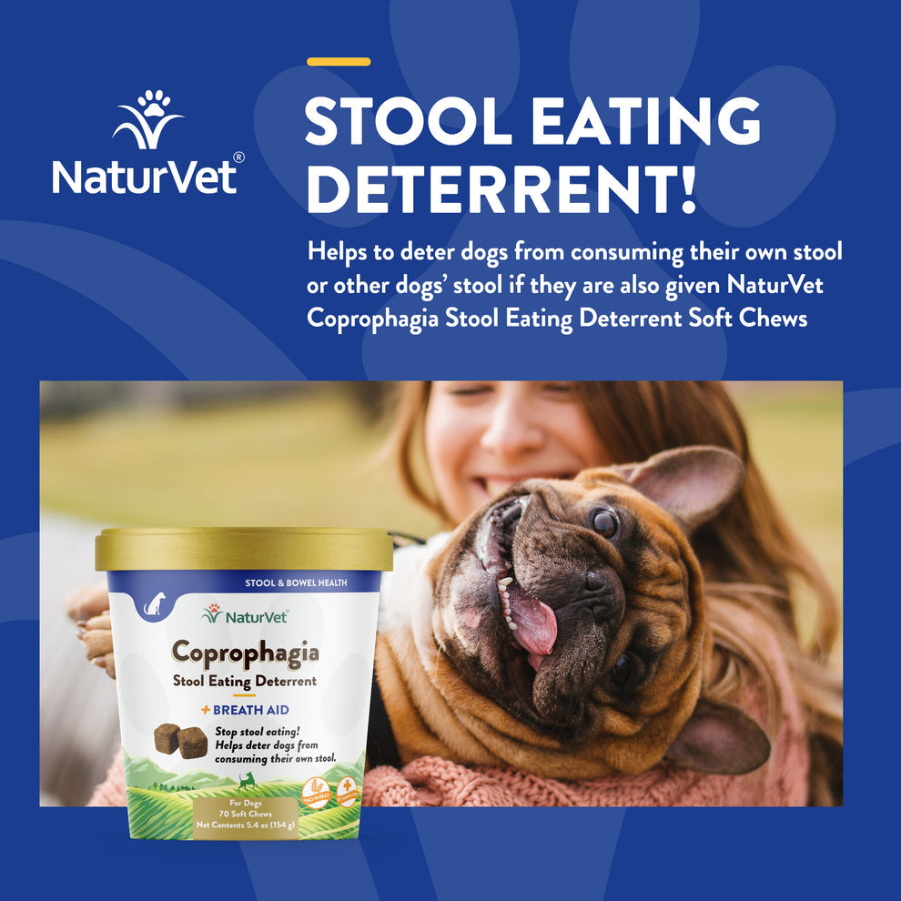 Coprophagia Stool Eating Deterrent Soft Chews (70ct) | NaturVet