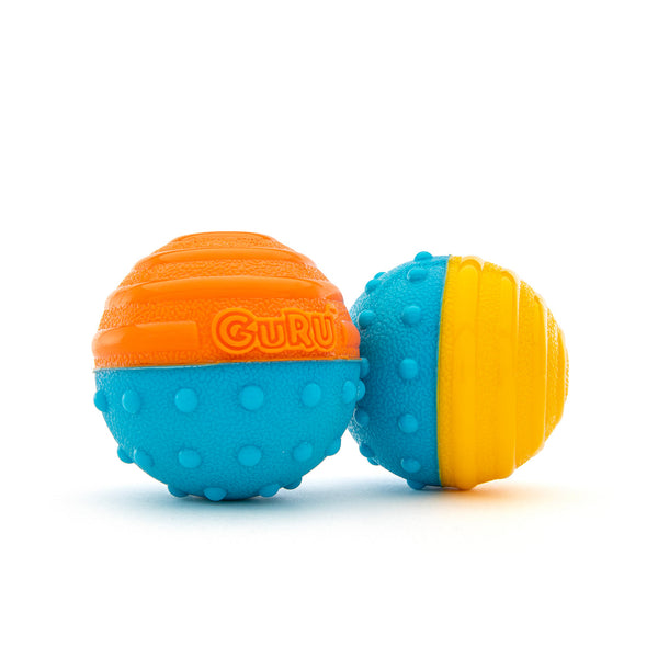 Crunch & Squeak Balls (2pk) | Guru