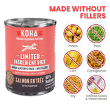 Limited Ingredient Diet Salmon Entrée (Dog Food) | KOHA