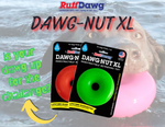 Indestructible Rubber Dawg-Nut (Assorted Colours, XL) | Ruff Dawg