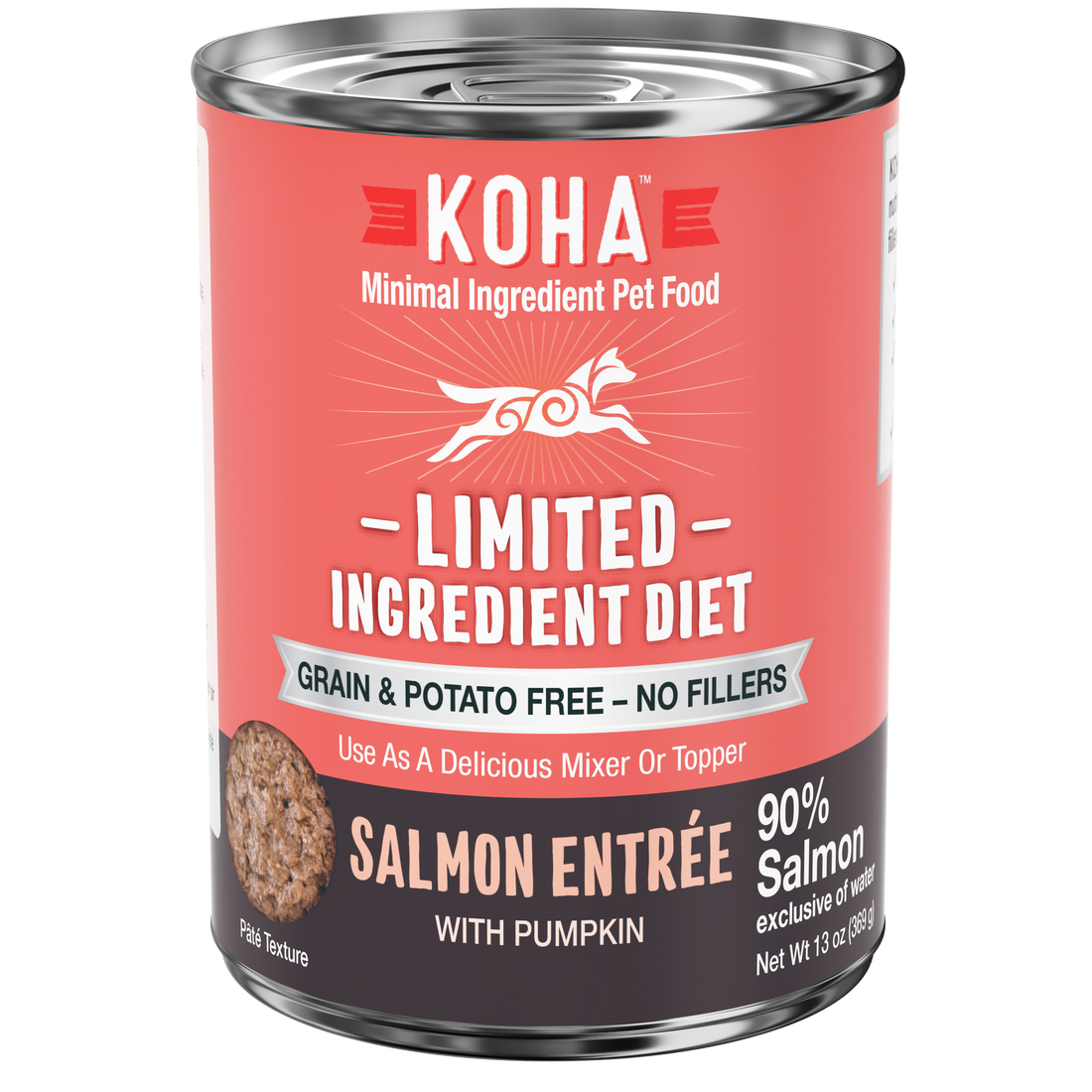 Limited Ingredient Diet Salmon Entrée (Dog Food) | KOHA