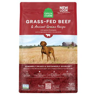 Ancient Grains Grass-Fed Beef Dog Food (22lb) | Open Farm