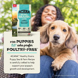 Healthy Grains Sea & Farm Puppy Recipe | Acana