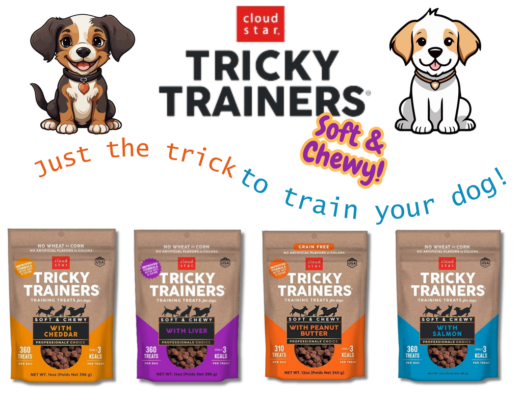 Soft & Chewy Tricky Trainers Dog Treats | Cloud Star
