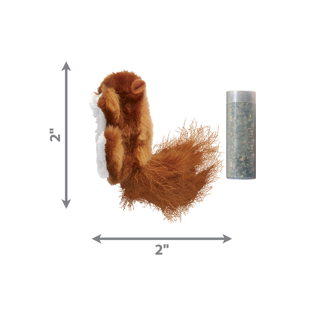 Refillables Squirrel Catnip Toy | KONG