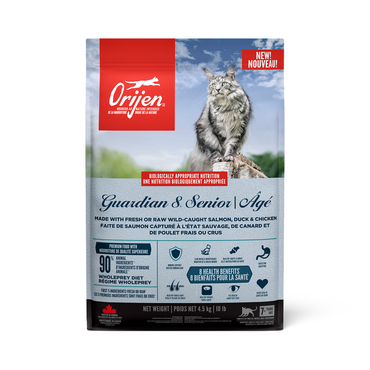 Guardian 8 Senior Cat Food | Orijen
