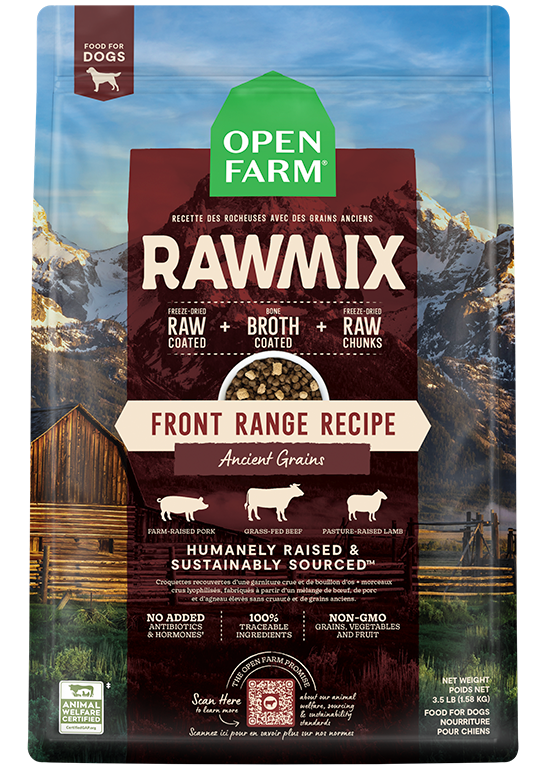 RawMix Ancient Grains Front Range Dog Food (3.5lb) | Open Farm