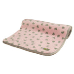 Plush Small Pet Blanket (Pink) | Petite Pistache