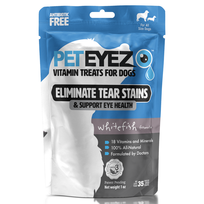 Tear Stain & Eye Health Treats (Whitefish, 1oz) | Pet Eyez