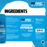 HypoChlor Eye & Ear Wipes (150ml & 120 pads) | Pet Eyez